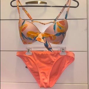 Target Grapefruit Bikini Set